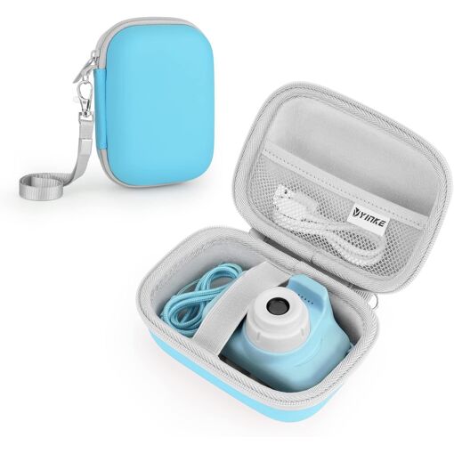 Étui pour appareil photo pour enfants compatible avec ASTGMI/GlobalCrown/Lightswim/Gofunly/Hangrui/Pancellent (Q1249)