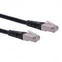 Roline S/FTP Cat6 Patch Cable, 20m Black