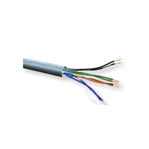 Roline Cat6a U/UTP Network Cable - 300m, Gray