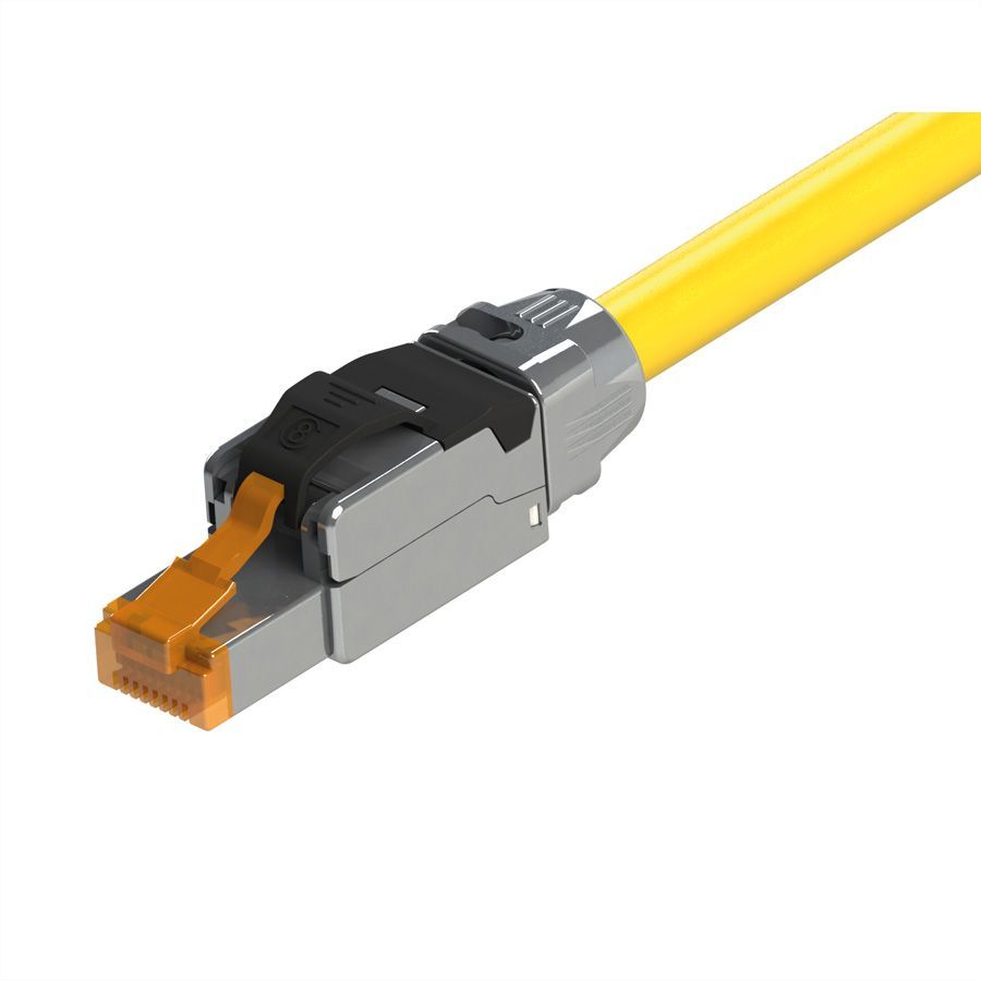 Roline 5m Cat8.1 Yellow Network Cable S/FTP (S-STP)