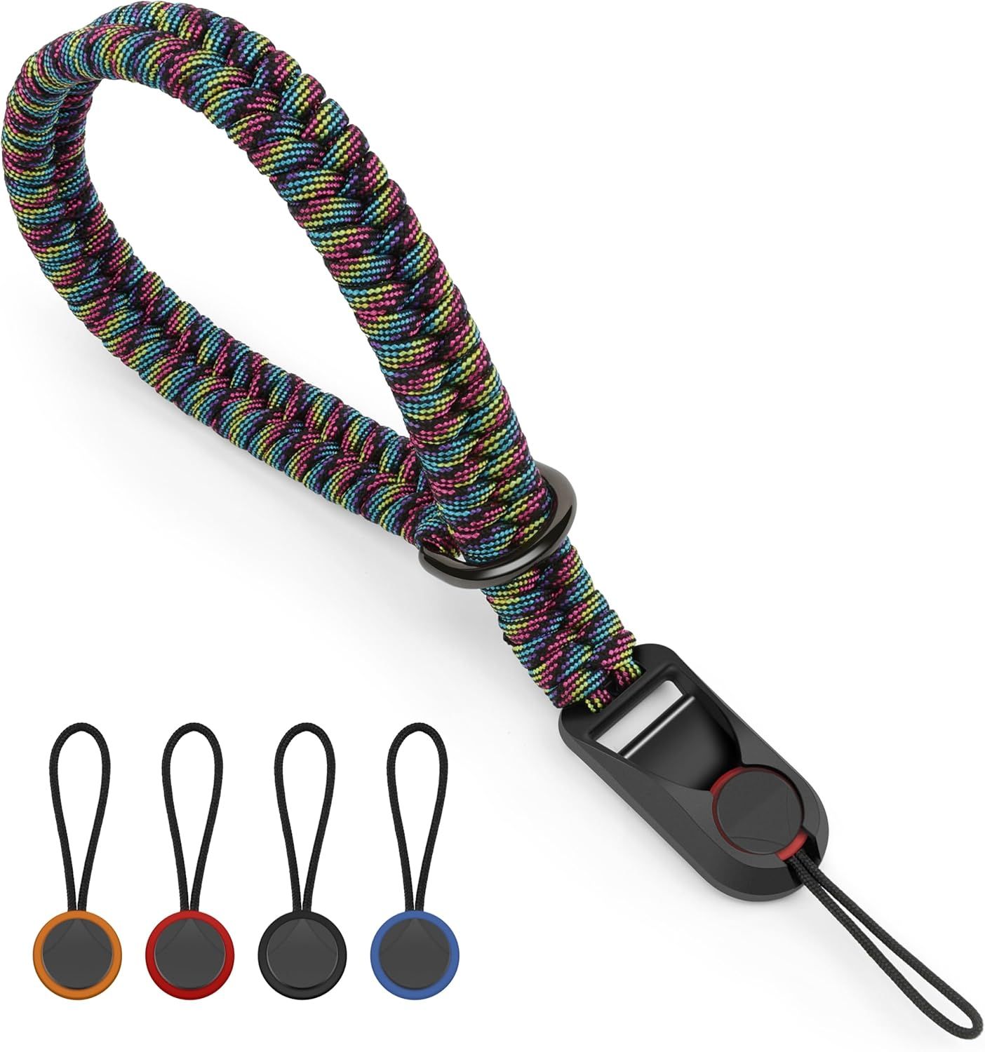 CBSDYFGYSUDF Camera Wrist Strap, 550 Paracord Woven Camera Strap with Quick-Release Accessories for Photographers (Q1454)