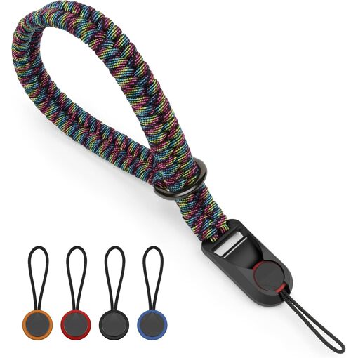 CBSDYFGYSUDF Camera Wrist Strap, 550 Paracord Woven Camera Strap with Quick-Release Accessories for Photographers (Q1454)