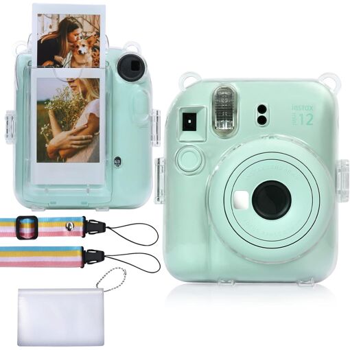 Estuche transparente para cámara Fujifilm Instax Mini 12 - Protección y exhibición