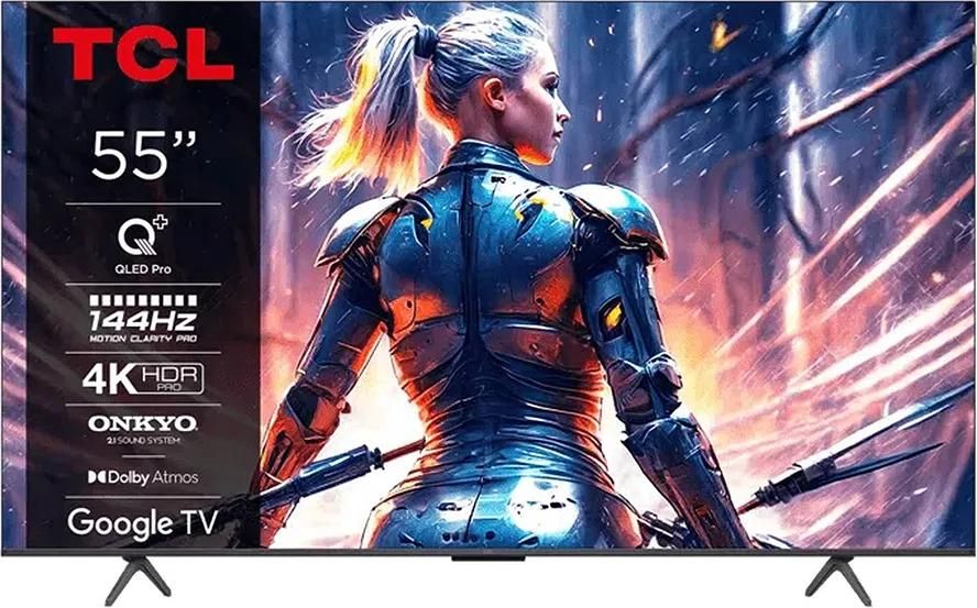 TCL 55-Inch QLED 4K Ultra HD Smart TV, Titan