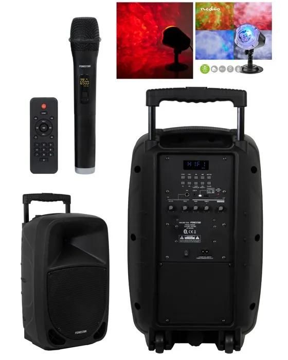 Altavoces portátiles Fonestar MALIBU-310 de 100W Bluetooth
