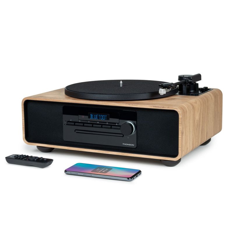 Thomson MIC300TT Hi-Fi Chain with Built-in Vinyl Turntable