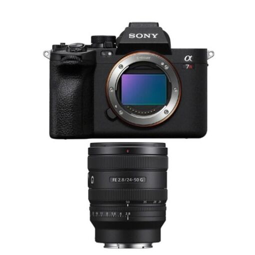 Sony Alpha A7R V Body + Sony FE 24-50mm f/2.8 G Lens