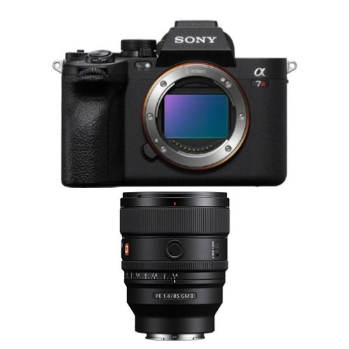 Sony Alpha A7R V Cuerpo + Objetivo Sony FE 85 mm f/1,4 GM II