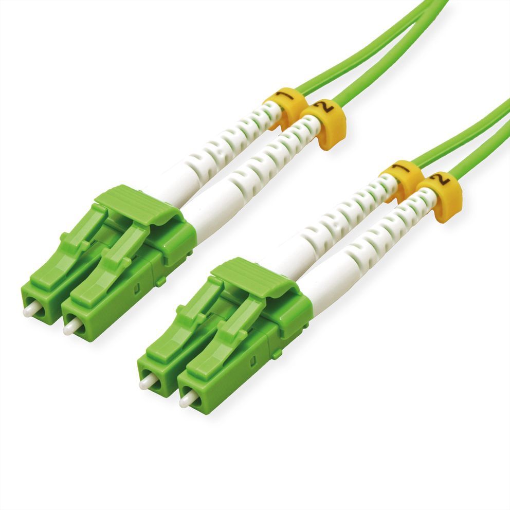 Roline Fiber Optic Cable 7m OM5 2x LC Green