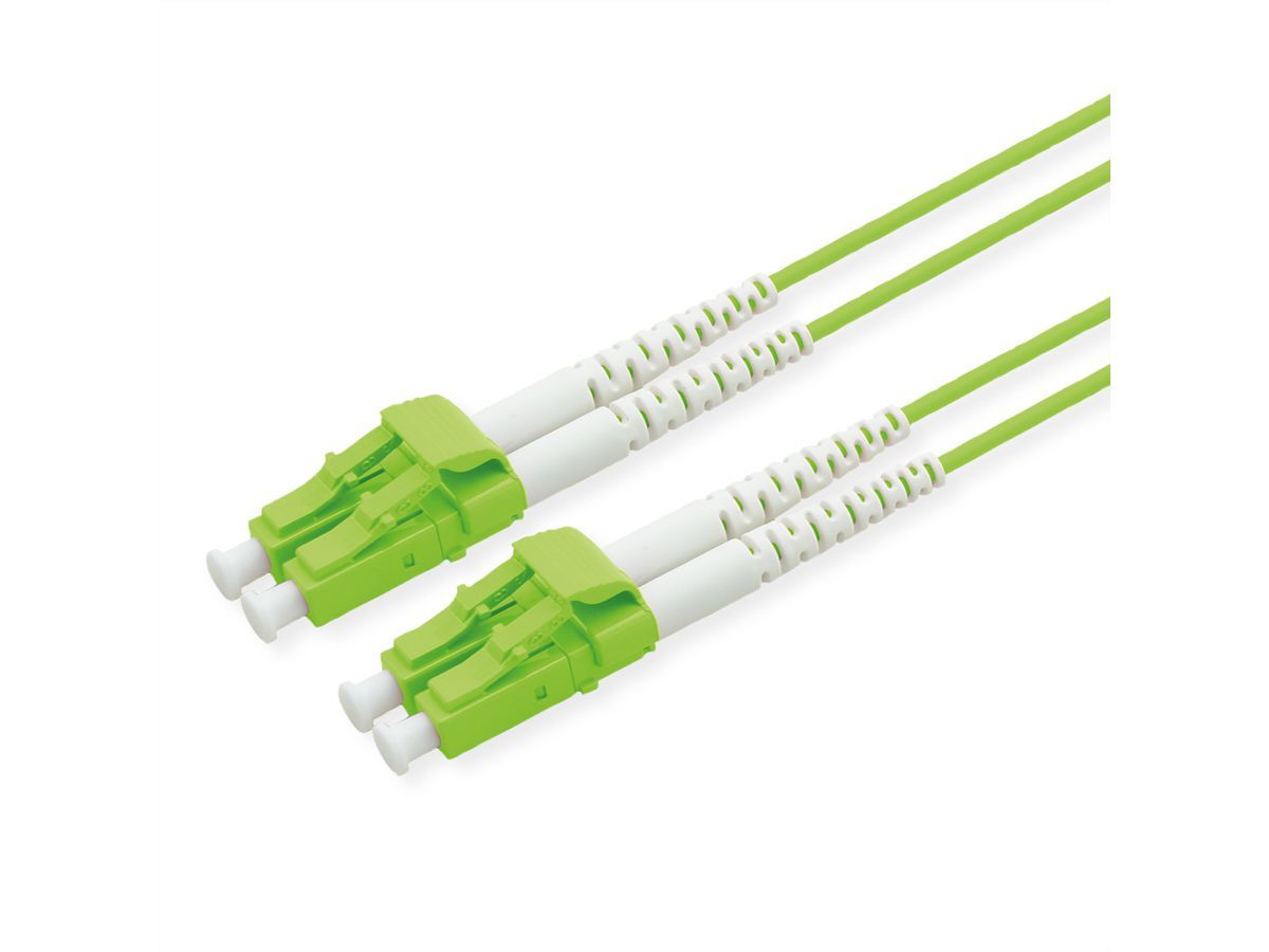Roline Optical Fiber Cable 20m OM5 2x LC Green