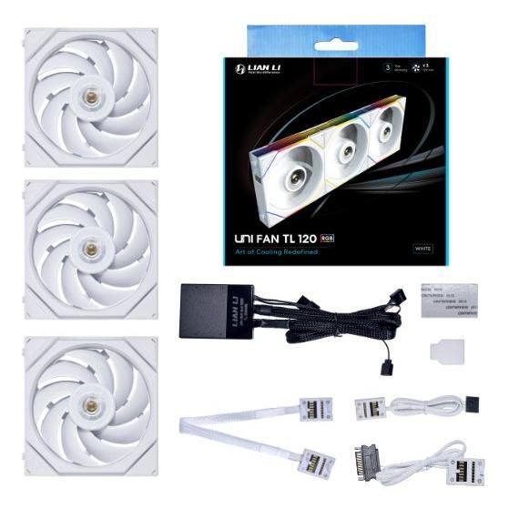 Lian Li UNI FAN TL 12cm PC Case Fan White