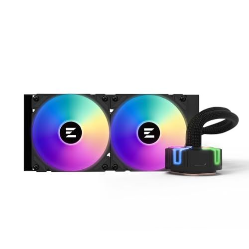 Kit de refroidissement par eau Zalman Reserator5 Z RGB - 240 mm (Noir)