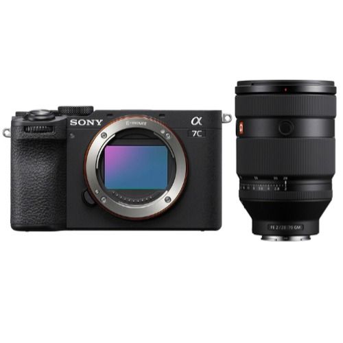 Sony Alfa A7C II Negro Cuerpo + Objetivo Sony FE 28-70mm f/2.8 GM