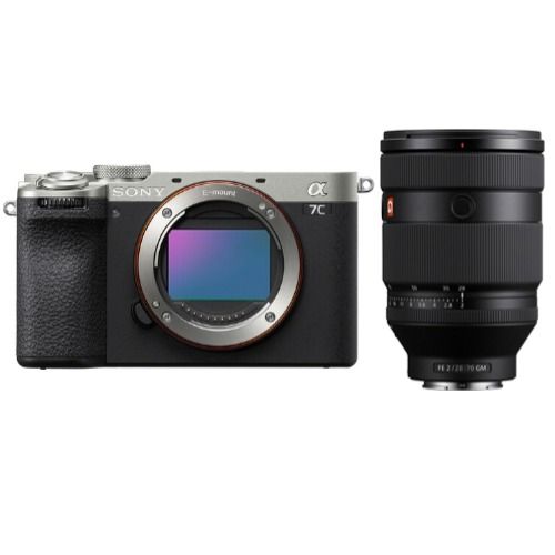 Sony Alpha A7C II Silver Body + Sony FE 28-70mm f/2.8 GM Lens