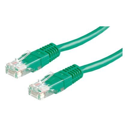 Roline Cat5e UTP Patch Cable, Green, 7m