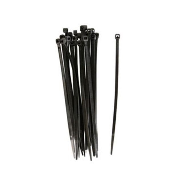 OEM Cable Tie Kit, 100 Pieces, 3.45mm x 150mm, Black