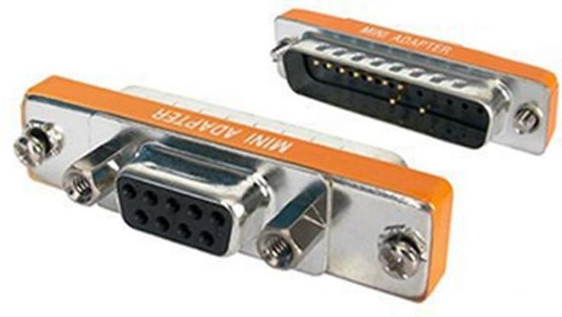 Adaptador OEM Mini DB9H/DB25H