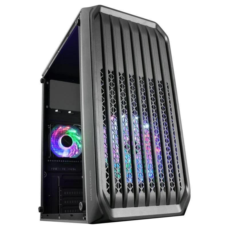 Mars Gaming MC-S2 Micro-ATX Case, Black