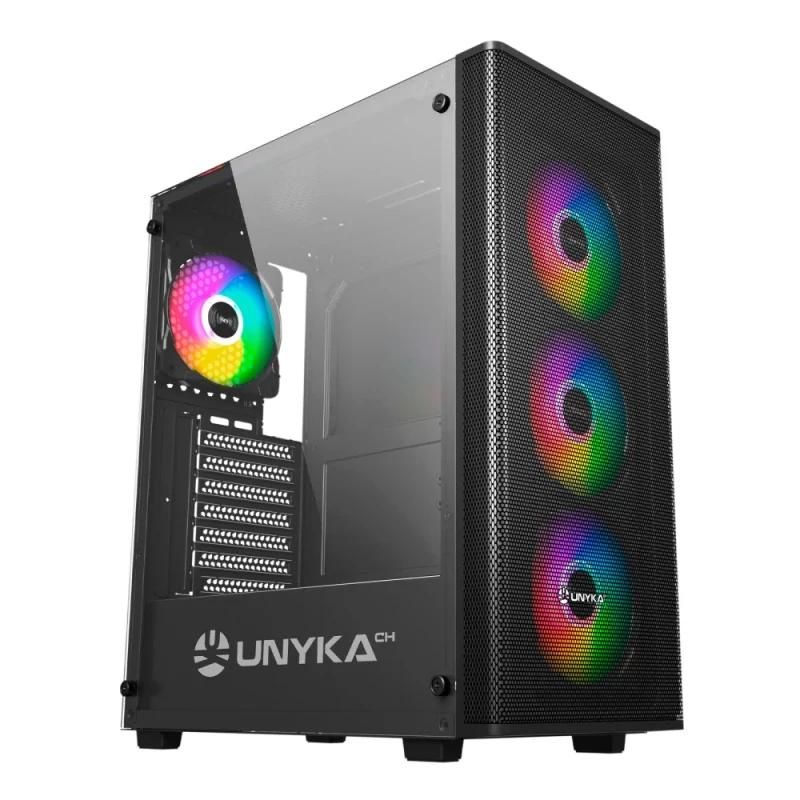 Unyka Gaming Case MIR100 ARGB Black - UK511303