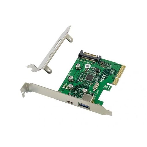 Conceptronic PCI Express Controller, 1x USB-A / 1x USB-C