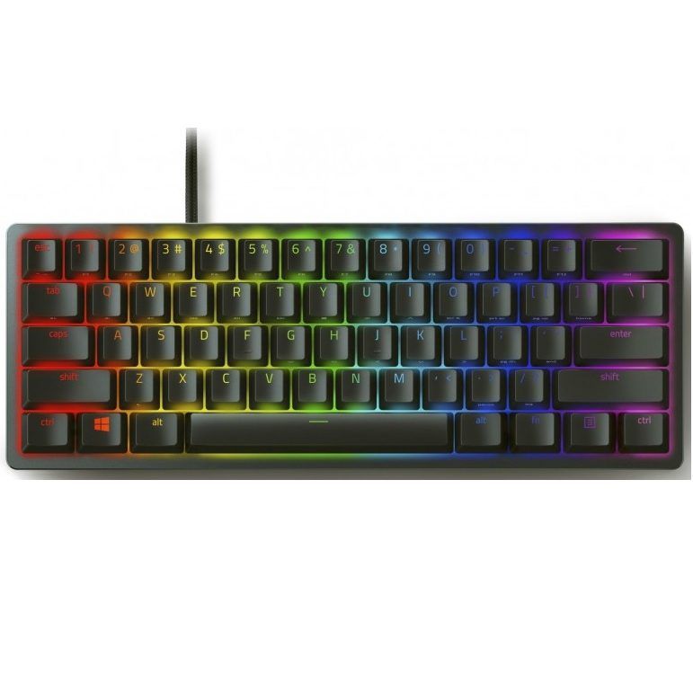 Razer Huntsman Mini Keyboard, Violet Switches 60%, US Layout