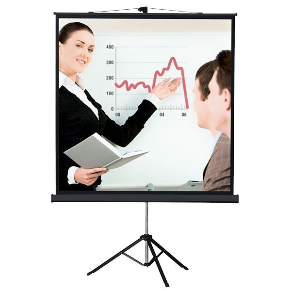 Napofix 1800x1800mm 96° Tripod Screen 1:1 - T11-1800