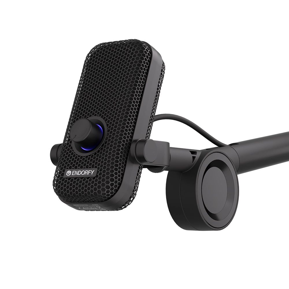 Endorfy Solum Voice Microphone EY1B014 (Size: 5.5x3 inches, Black)