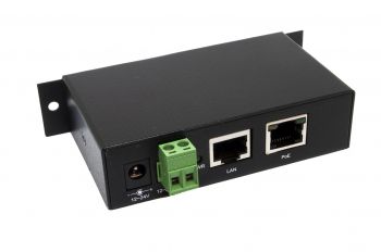 EXSYS Gigabit Ethernet PoE Adapter and Injector EX-6007POE (Black)