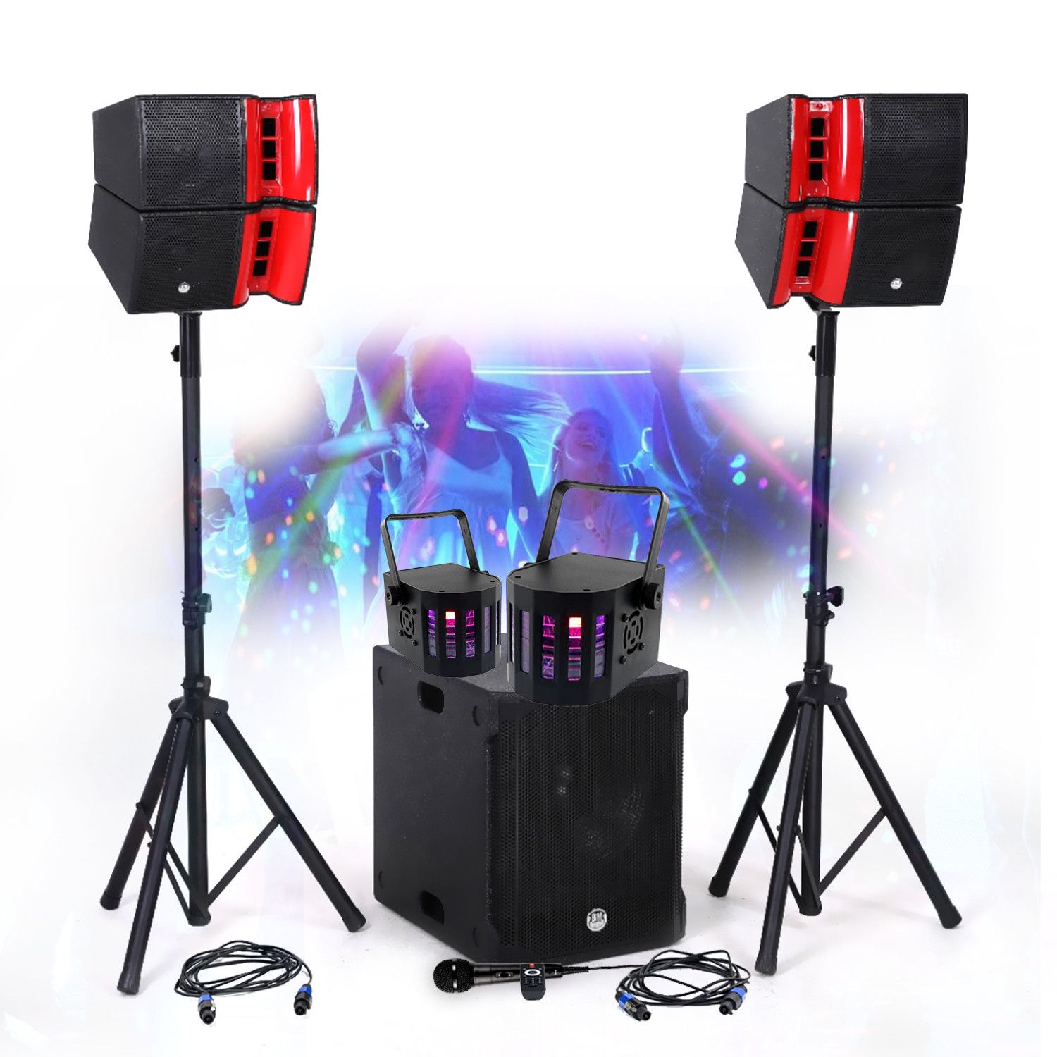 Kit de Sonido Completo 1200W BM Sonic