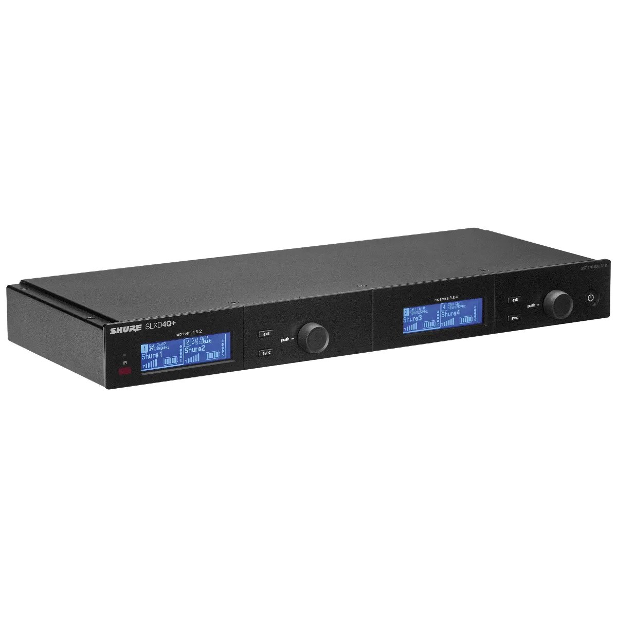 Shure SLXD4Q+ E-G65 Wireless Receiver