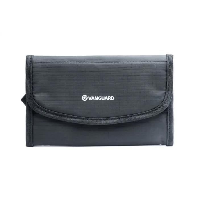 ALTA BCL Camera Accessory Case - Black - 4 Battery Compartments - Filter Pockets