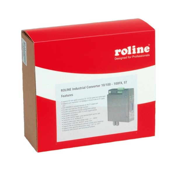 Roline Industrial RJ-45, ST Converter