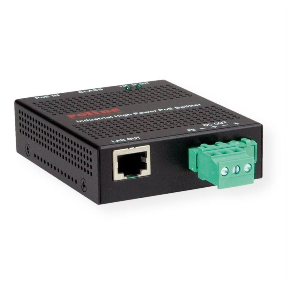 Roline Gigabit Ethernet PoE Adapter and Injector