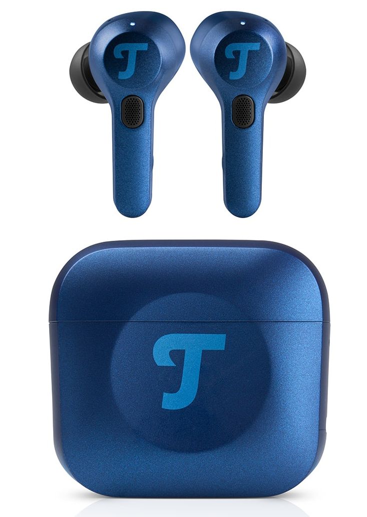 Teufel Airy TWS Pro Bluetooth Earbuds, Steel Blue