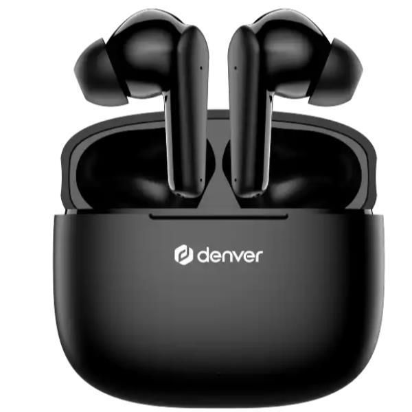 Casques audio Denver TWS sans fil (Noir)
