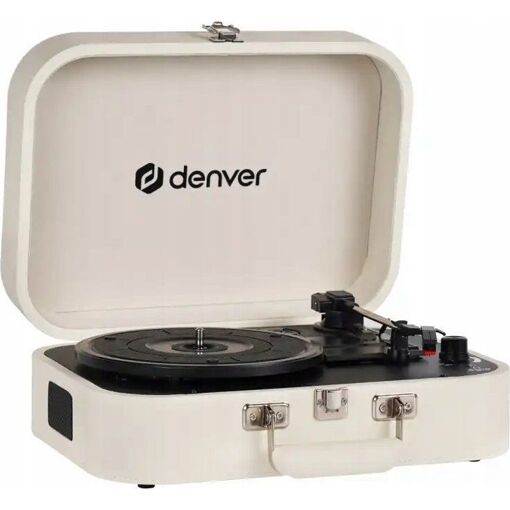 Tocadiscos retro Denver con grabación USB