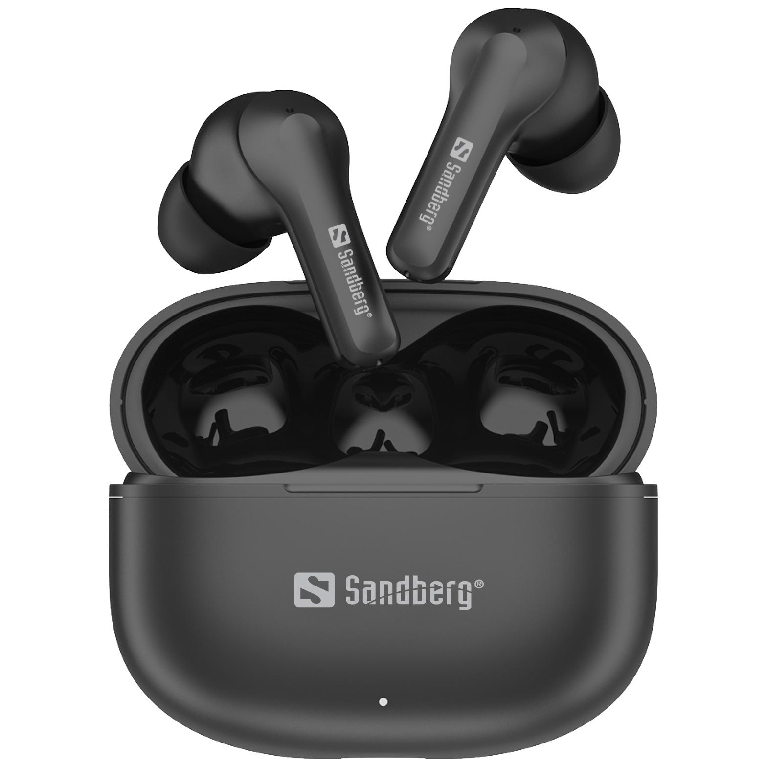 Auriculares Sandberg True Wireless Stereo (TWS) - Negro