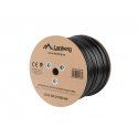 Cable de red Lanberg Cat5e U/UTP, 305 m Negro (UTP)