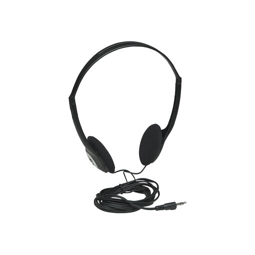 IC Intracom Manhattan Stereo Headset with Wire Arc Design, Black (177481)
