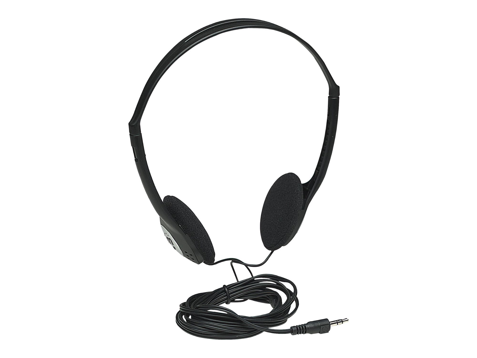 IC Intracom Manhattan Stereo Headset with Wire Arc Design, Black (177481)
