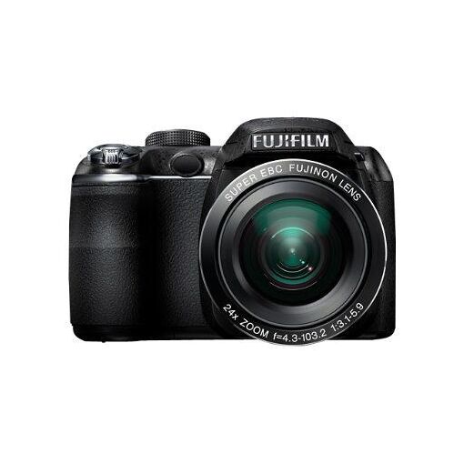 Fujifilm Compact Camera - 14MP - 720p - 24x Optical Zoom - Fujinon - Black