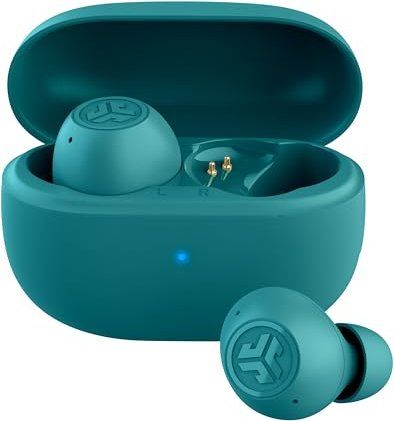 JLab Go Pop ANC Wireless Earbuds, Turquoise
