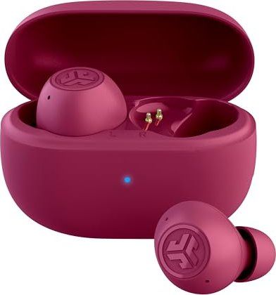 JLab Go Pop ANC Wireless Earbuds, Fuchsia