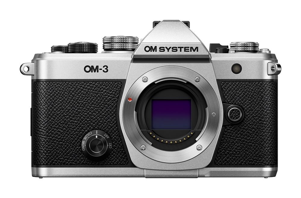 OM System OM-3 Hybrid Camera Body, Silver