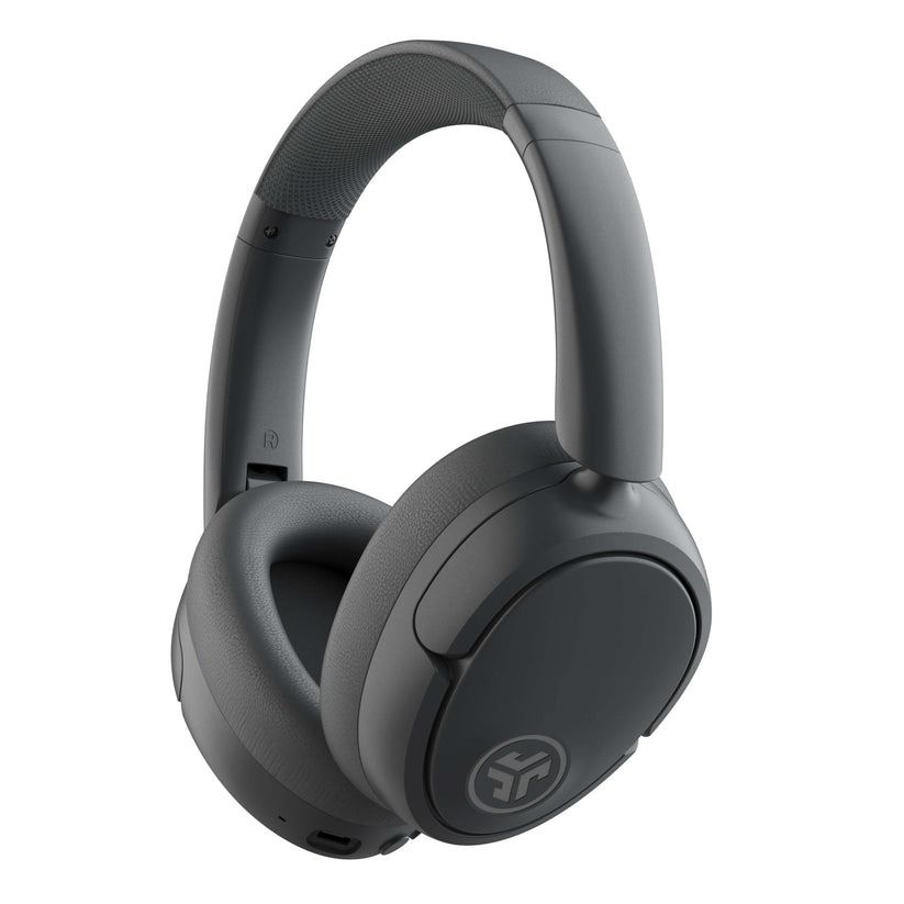 JLAB Jbuds LUX ANC - Bluetooth Wireless Over-Ear Headphones with Active Noise Cancellation - Black