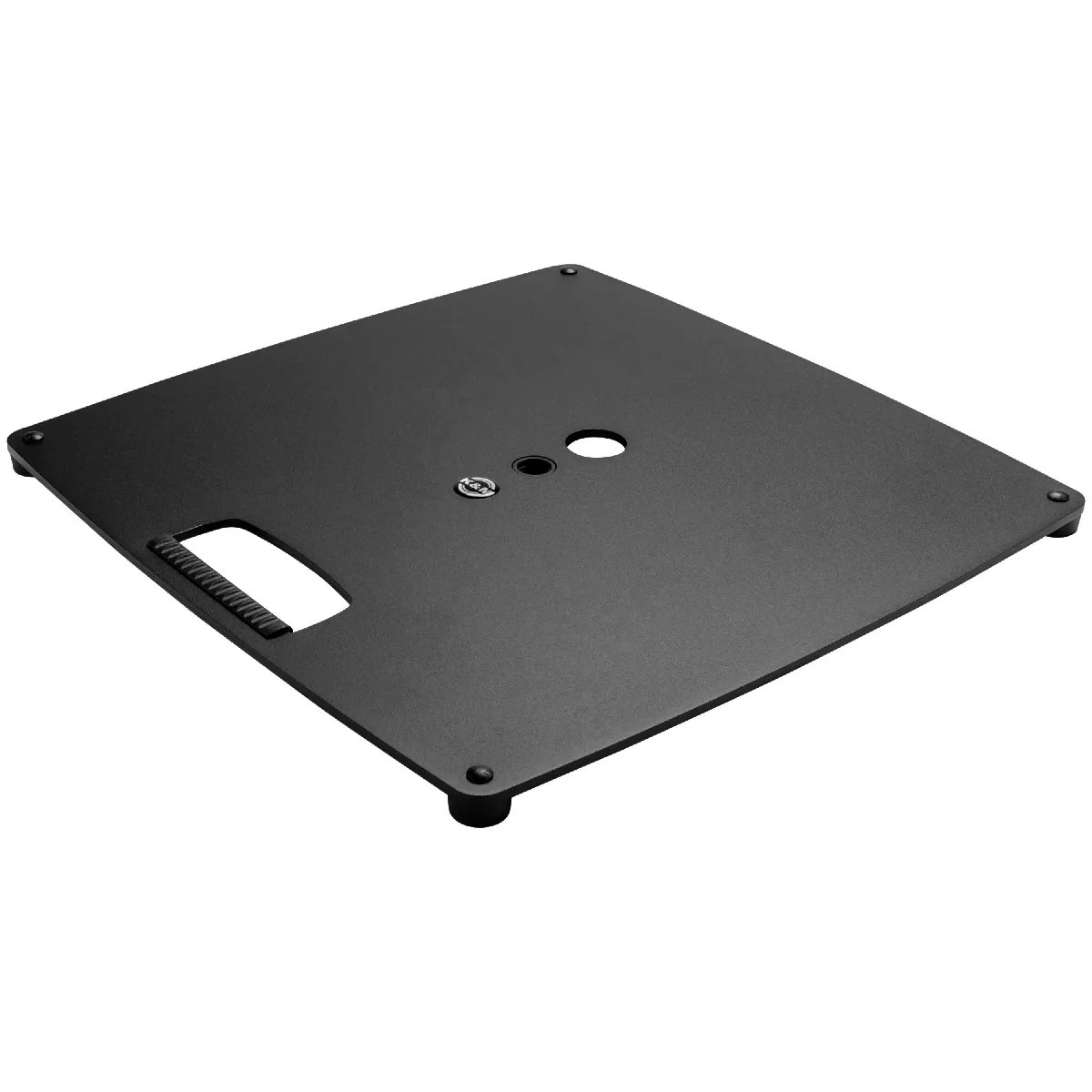 K&M M26712 Base Plate - Enclosure Mast Mount - M20 Thread - Integrated Handle - Steel