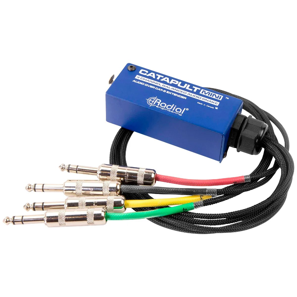 Radial Catapult Mini TRS 4-Channel Audio Distribution Switch