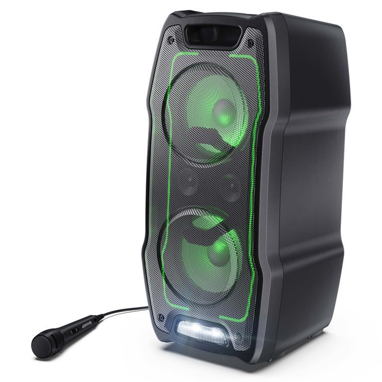 Sharp PS-931 Portable Party Speaker, 180W Black