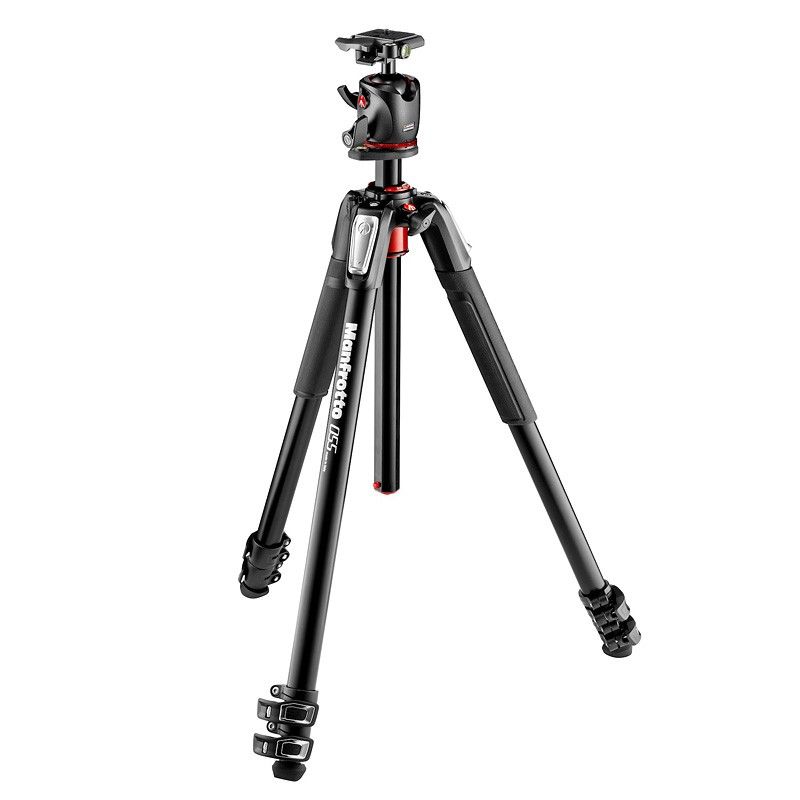 Manfrotto 055XPRO3-BHQ2 Aluminum Tripod with XPRO Ball Head and Plate - 3 Section