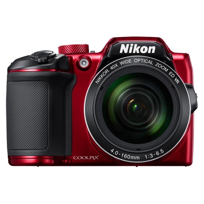 Nikon COOLPIX B500 1/2.3" Bridge Camera 16MP CMOS 4608x3456 Red